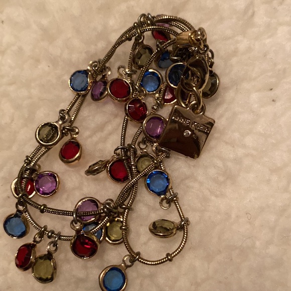 Anne Klein Multicoloured Crystal Bracelet - Picture 3 of 3